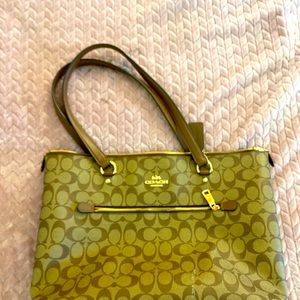 large COACH purse